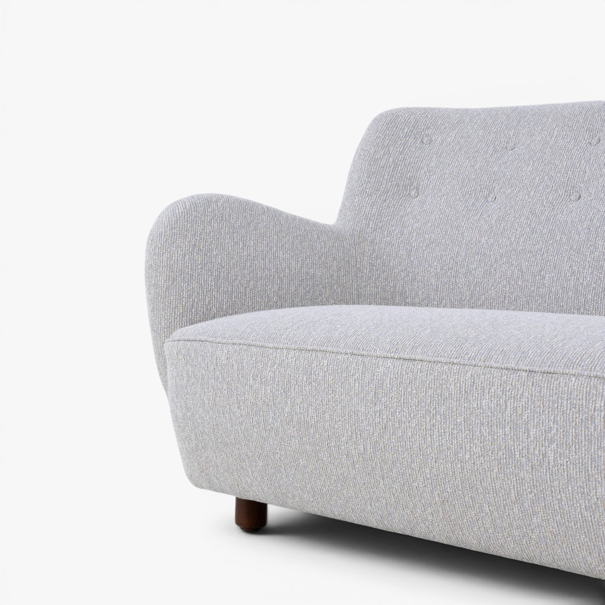 3 seater sofa in new textile by Danish Cabinetmaker