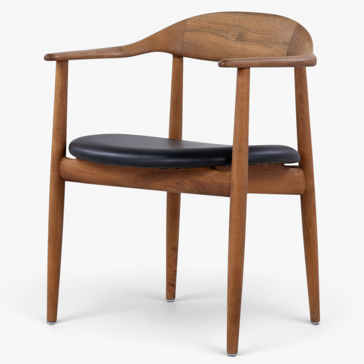 Armchair in walnut
