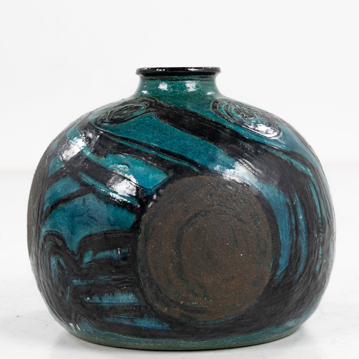 Large stoneware vase