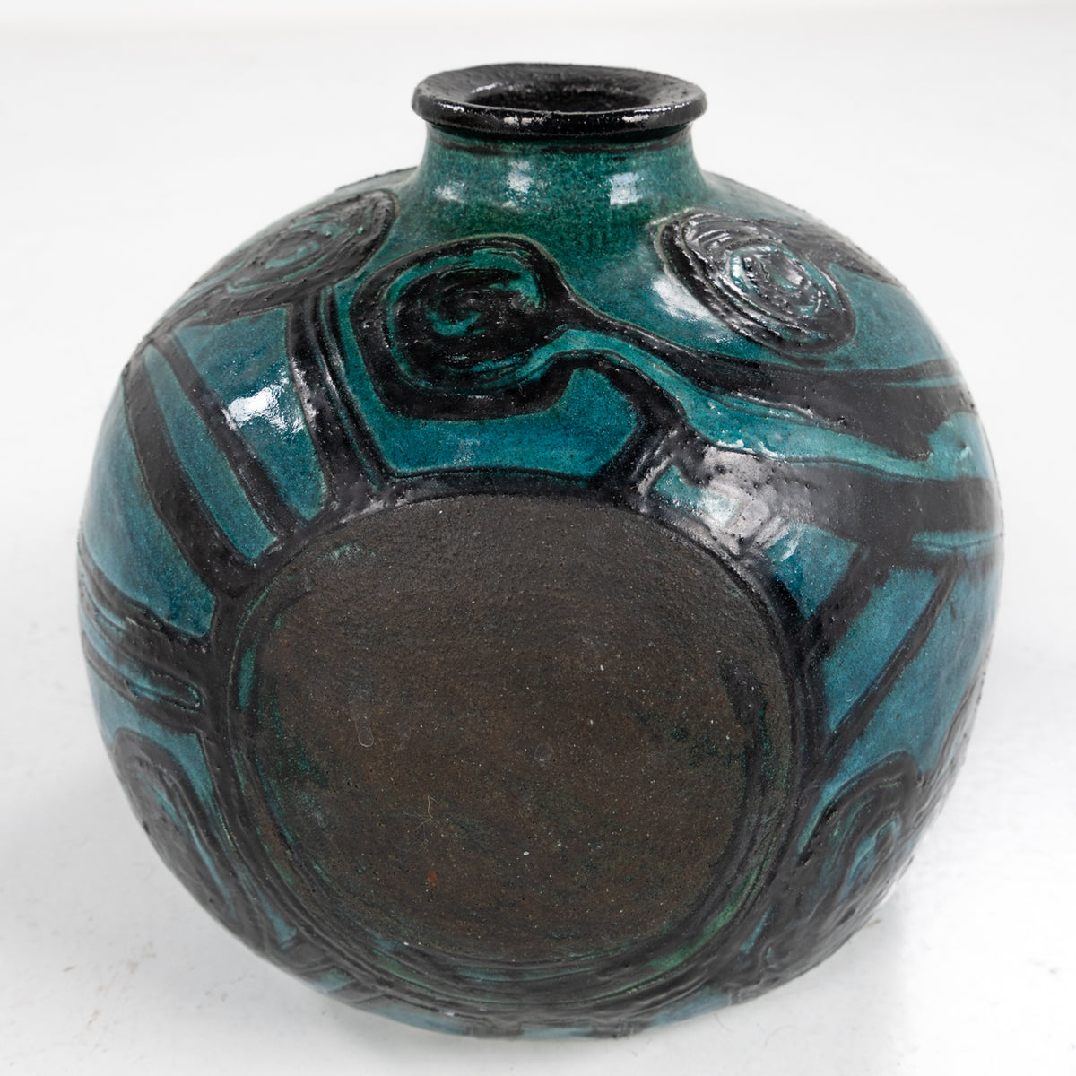 Large stoneware vase