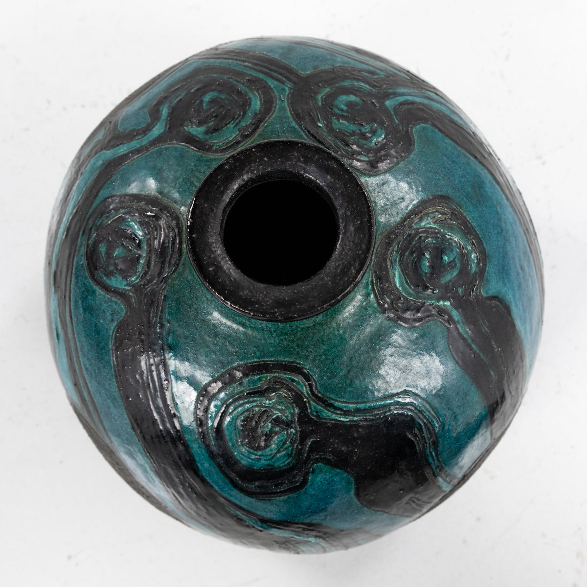 Large stoneware vase