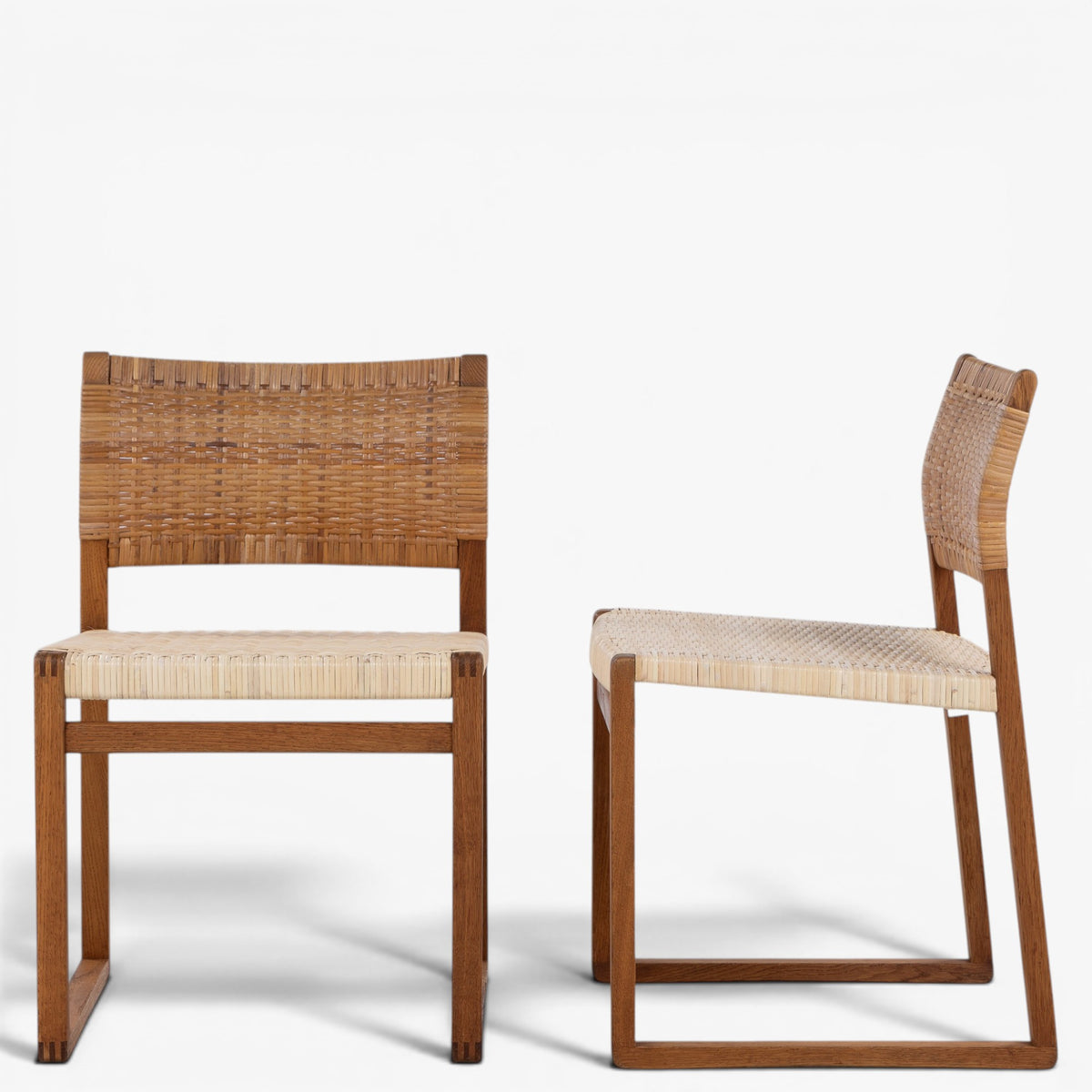 BM 61 - Dining chair in oak