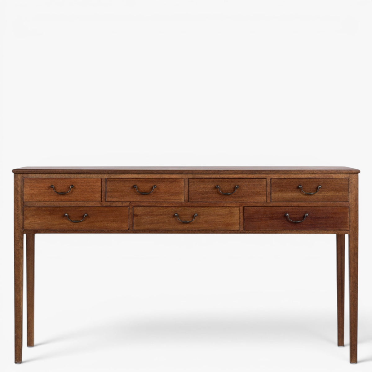 Console table in mahogany