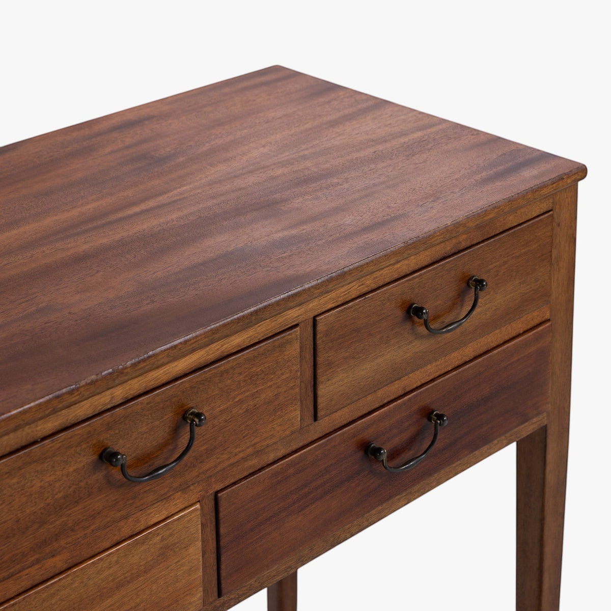 Console table in mahogany