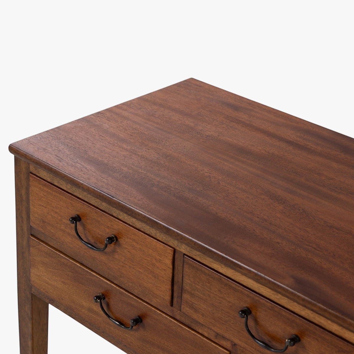 Console table in mahogany