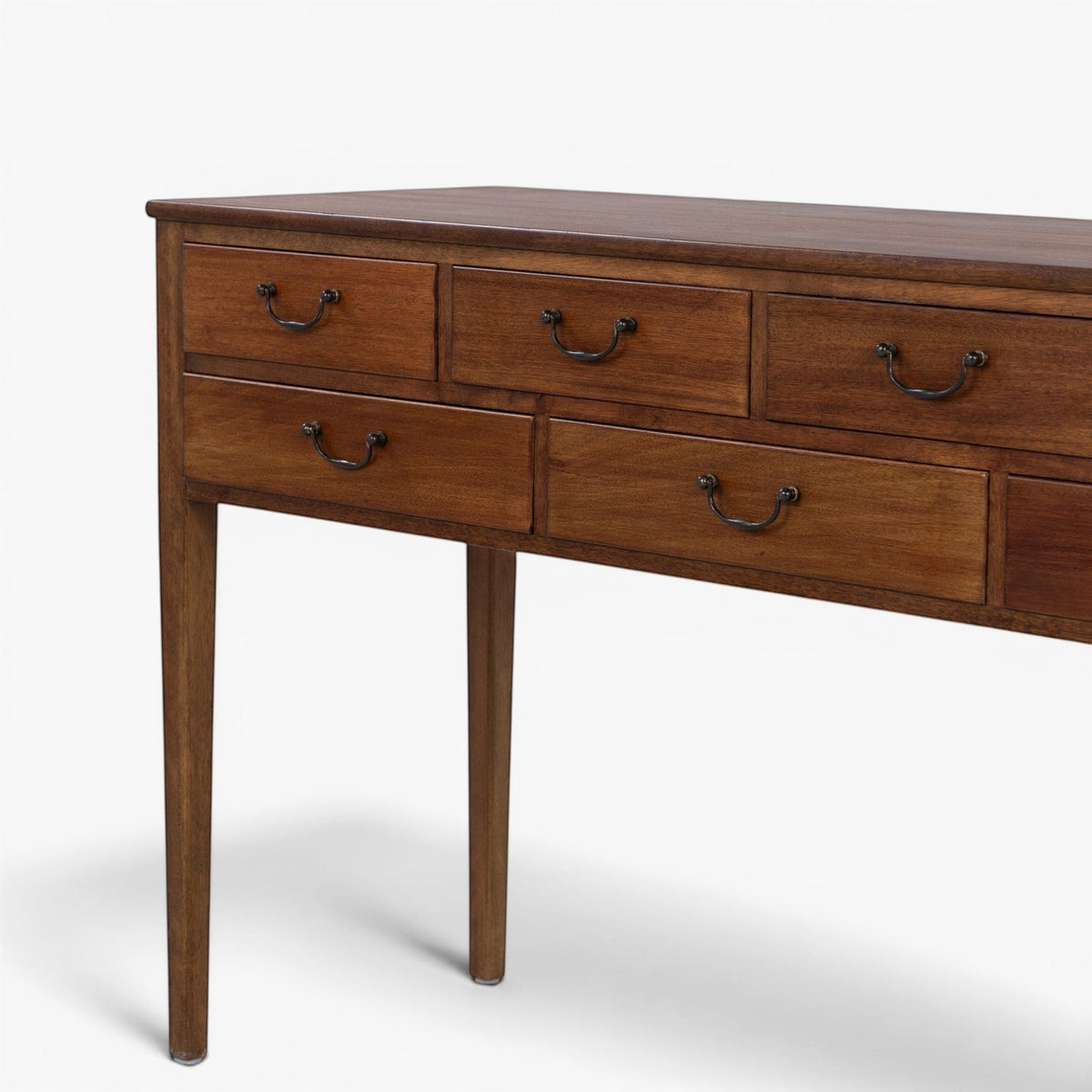 Console table in mahogany