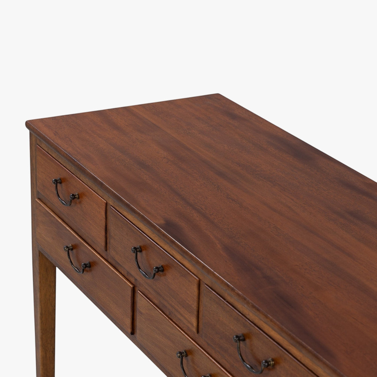 Console table in mahogany