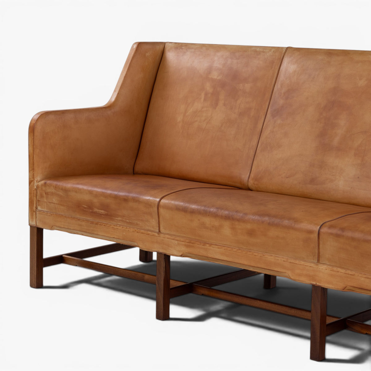 KK 5011 - 3 pers. sofa i naturskind