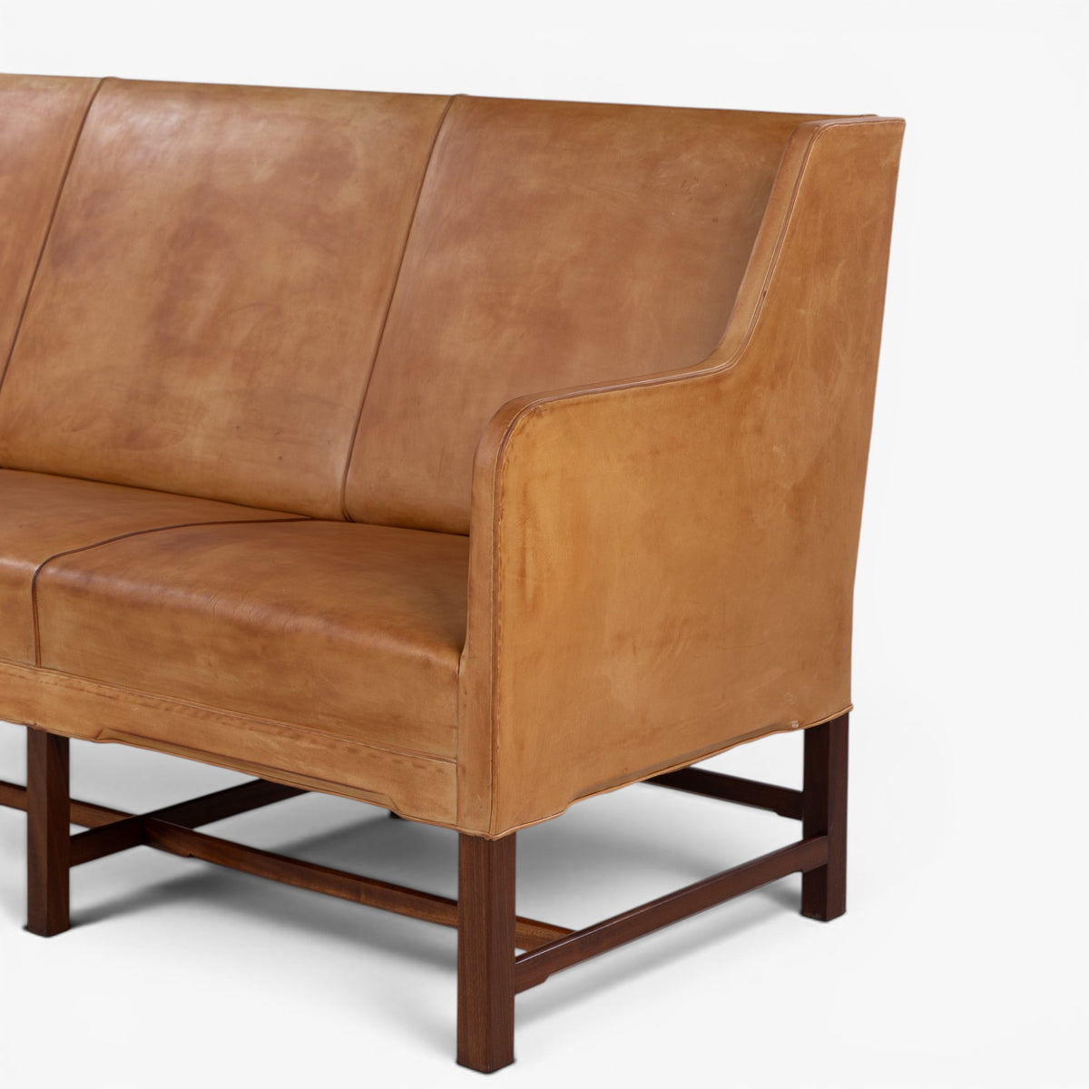 KK 5011 - 3 pers. sofa i naturskind