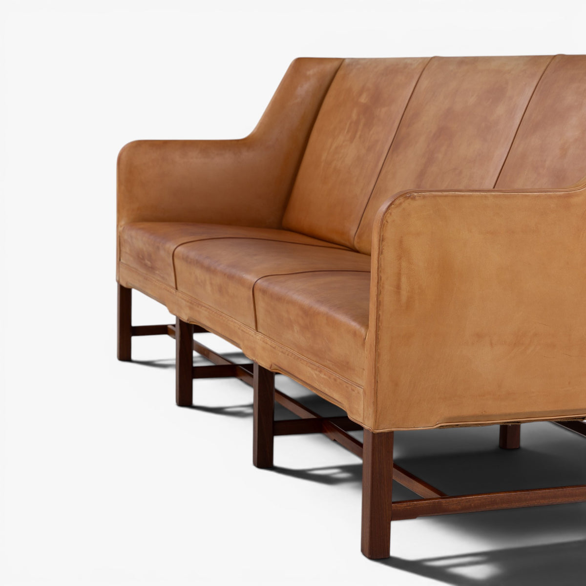 KK 5011 - 3 pers. sofa i naturskind