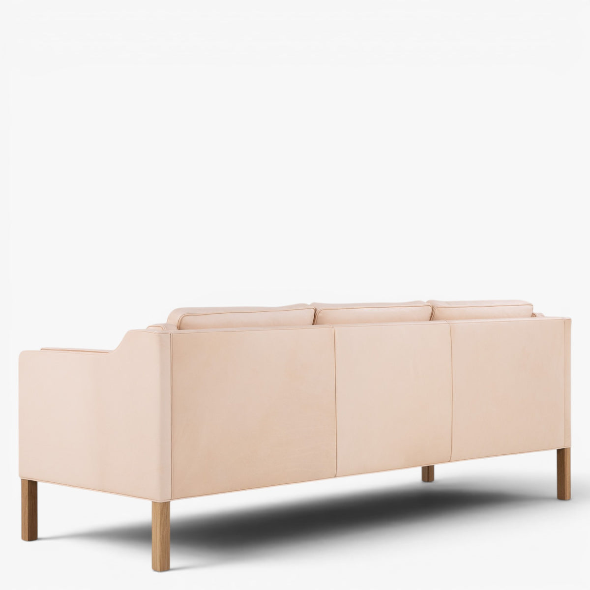 BM 2213 - 3 seater sofa in natural leather