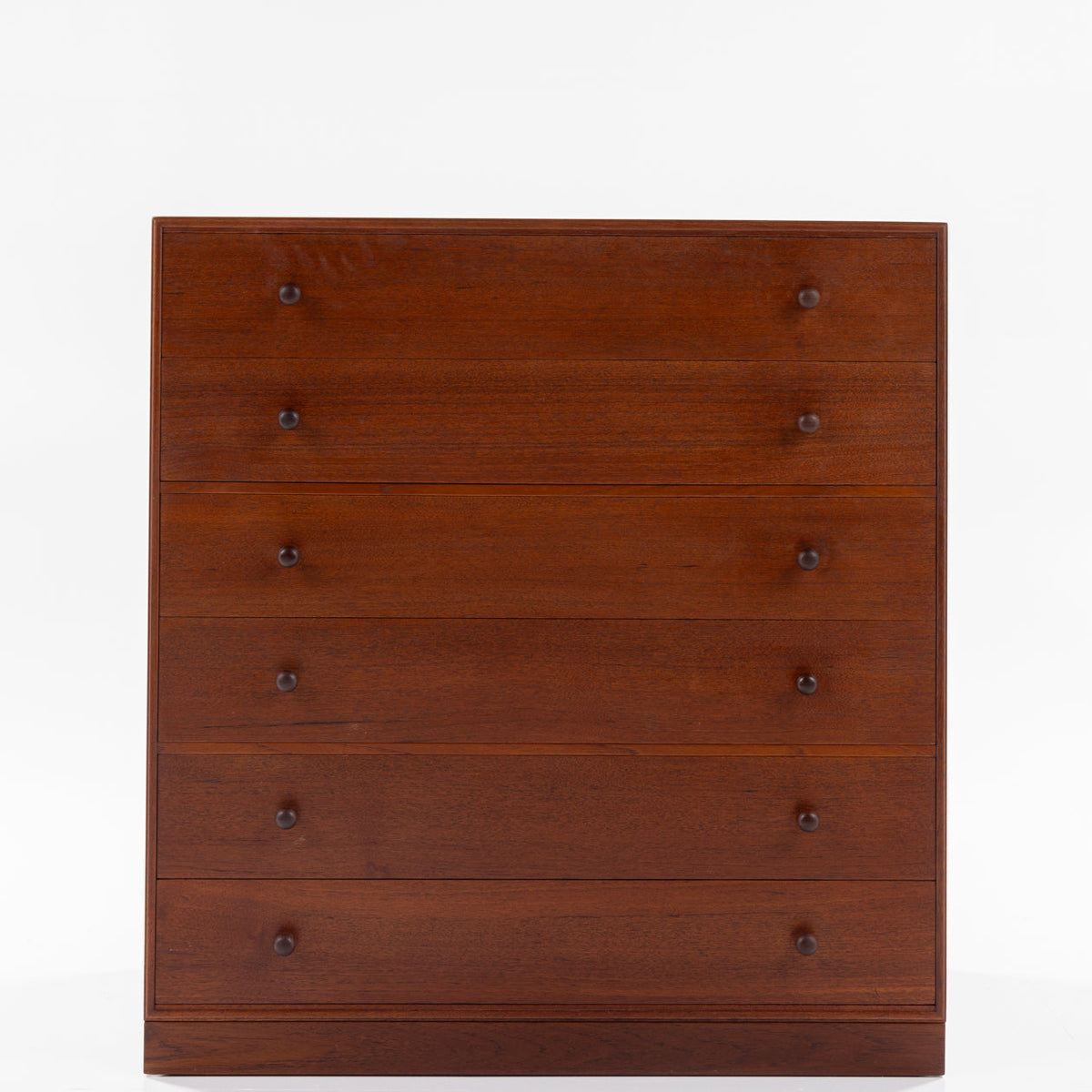 Rare drawing cabinet in teak