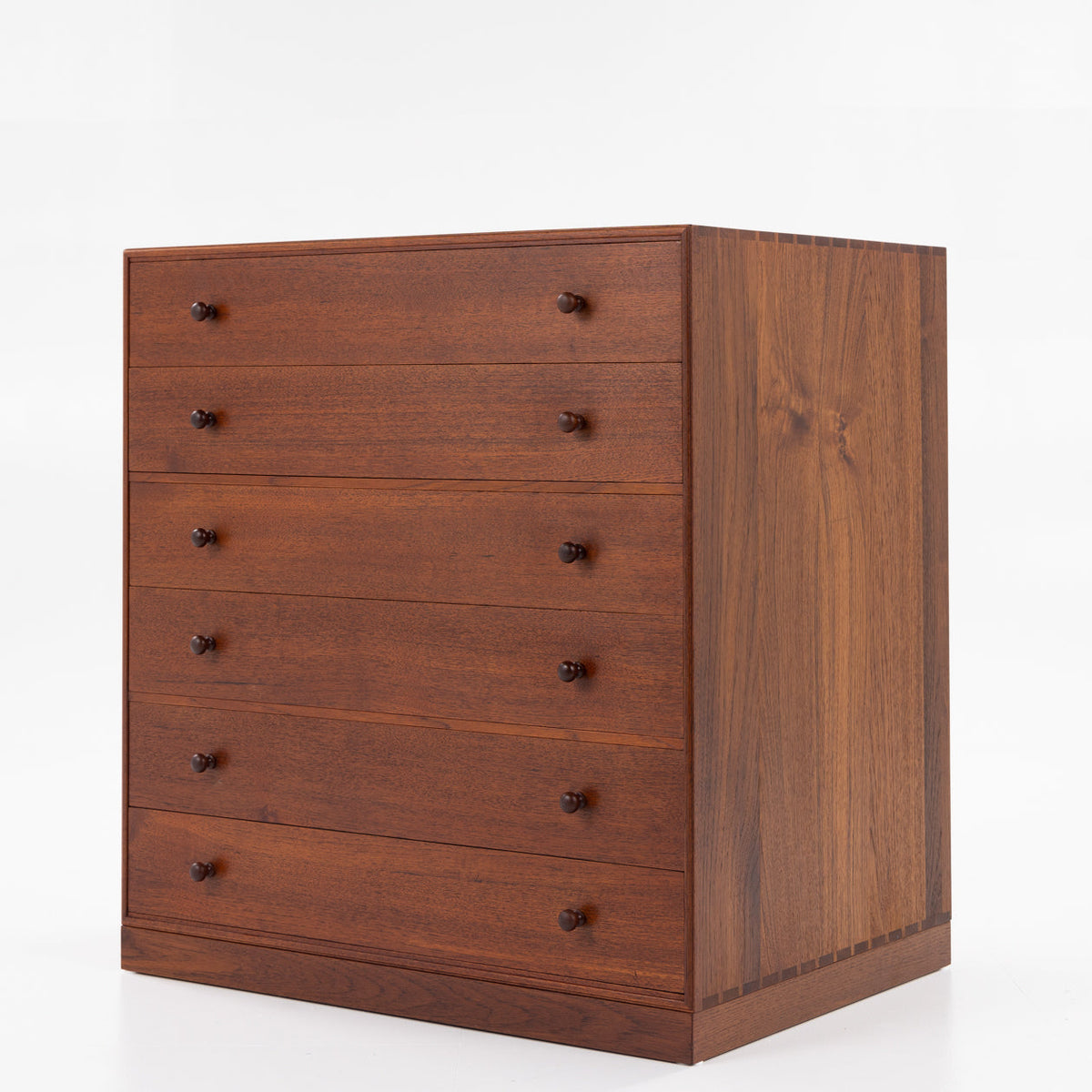 Rare drawing cabinet in teak