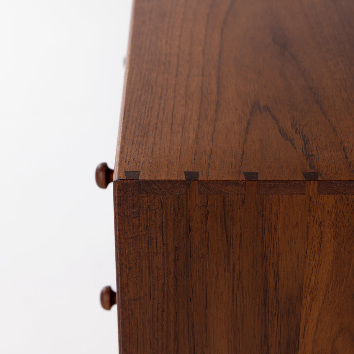 Rare drawing cabinet in teak