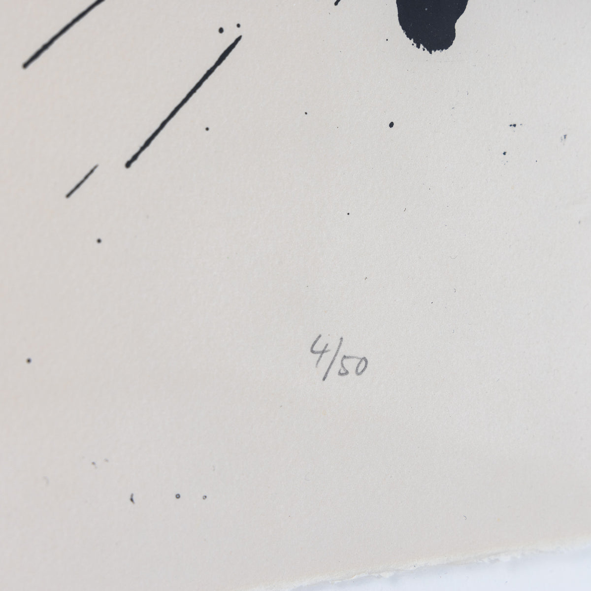 Lithograph in frame