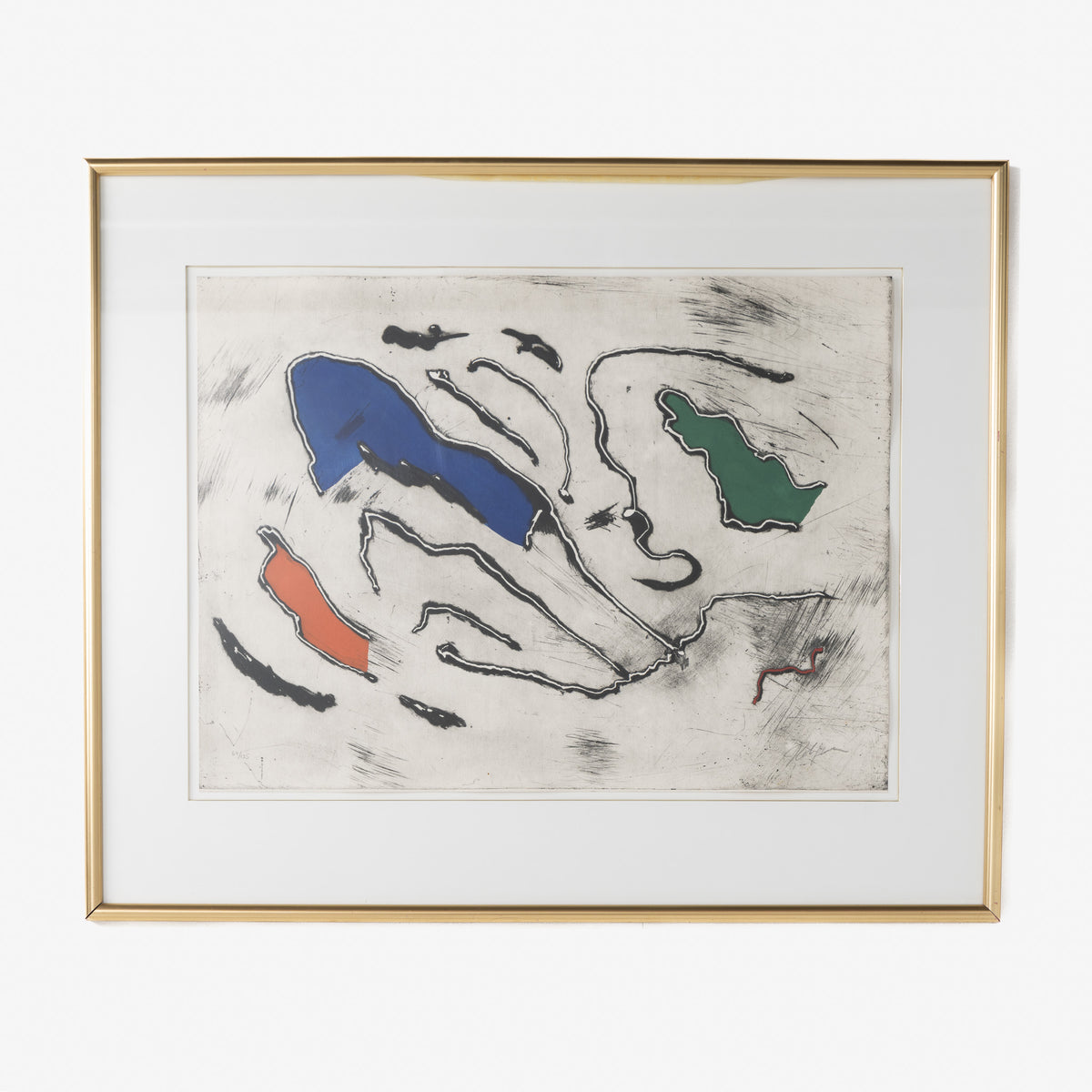 Etching in frame