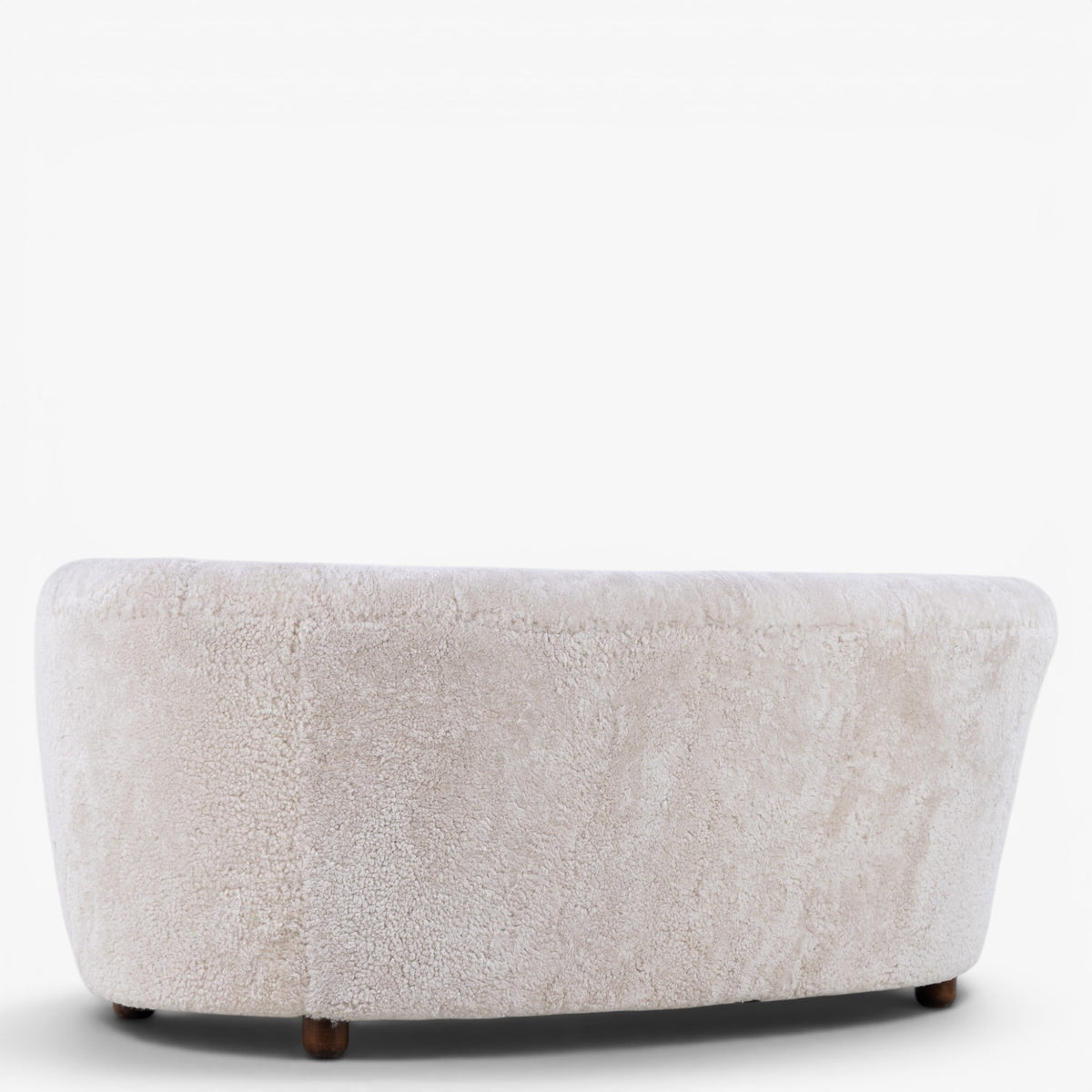 2 seater sofa in lambskin