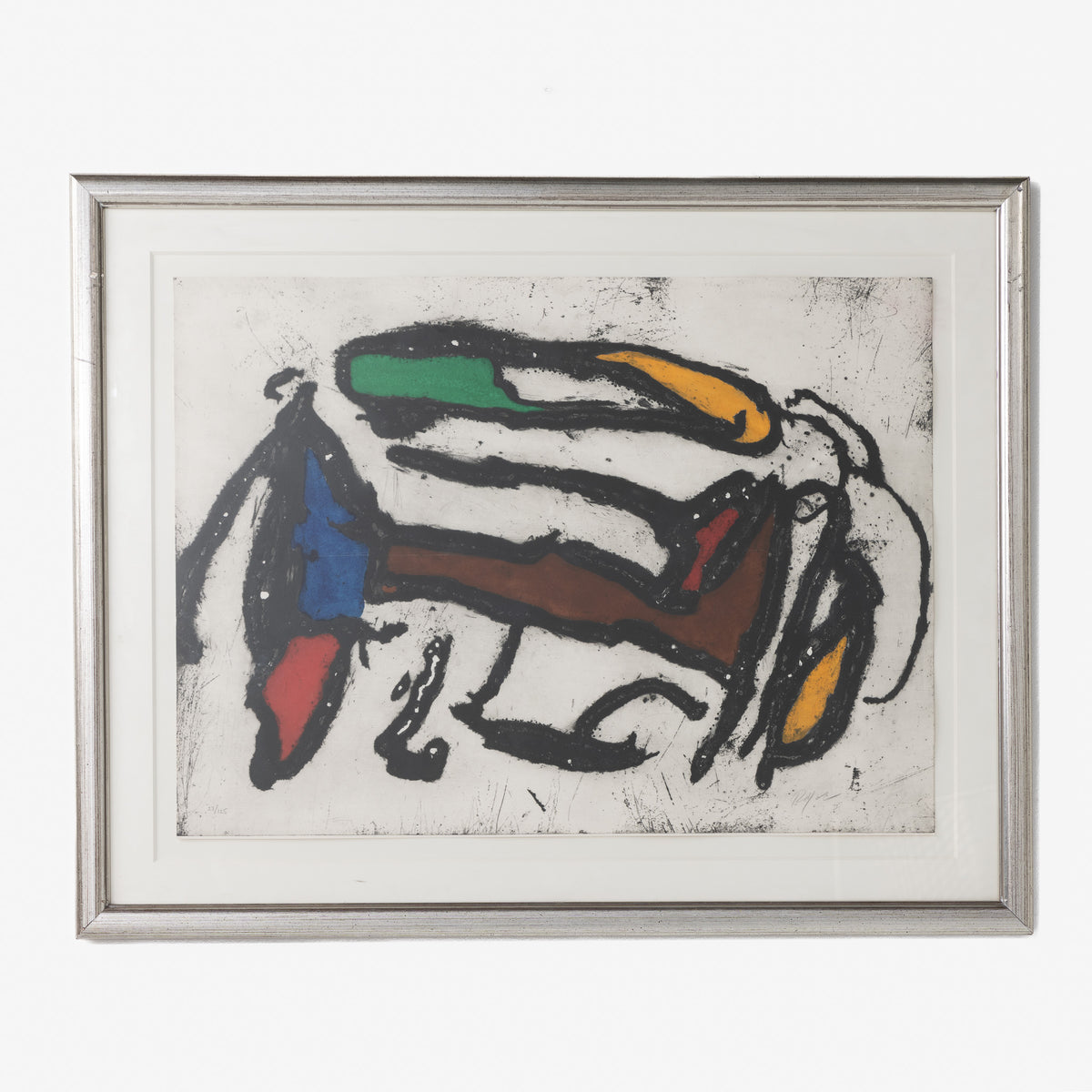 Etching in frame