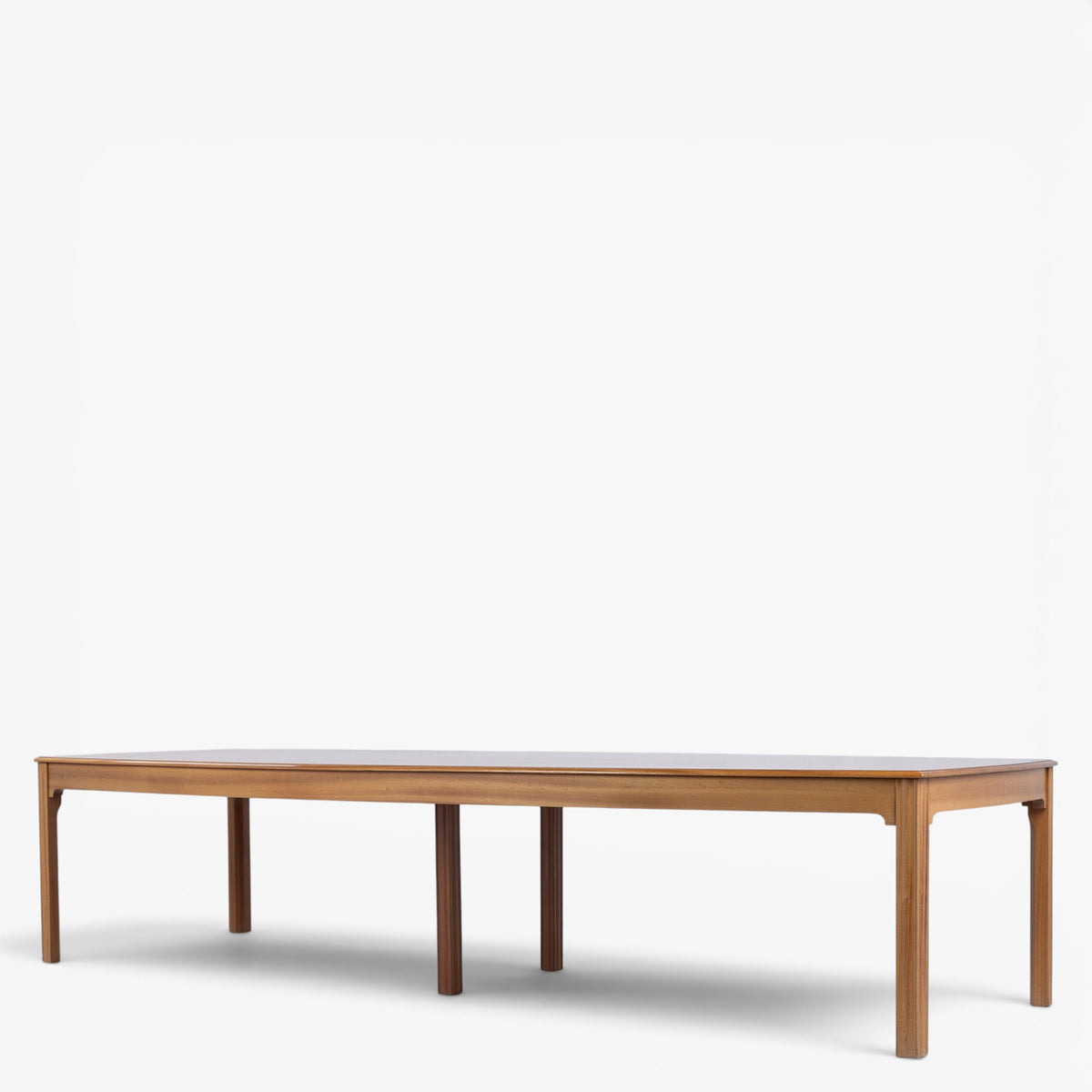 Conference table in mahogany