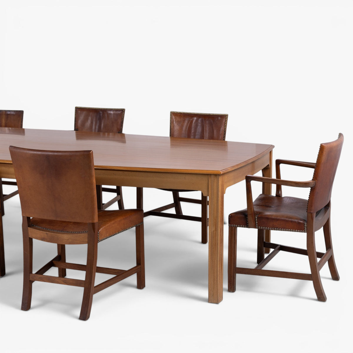 Conference table in mahogany
