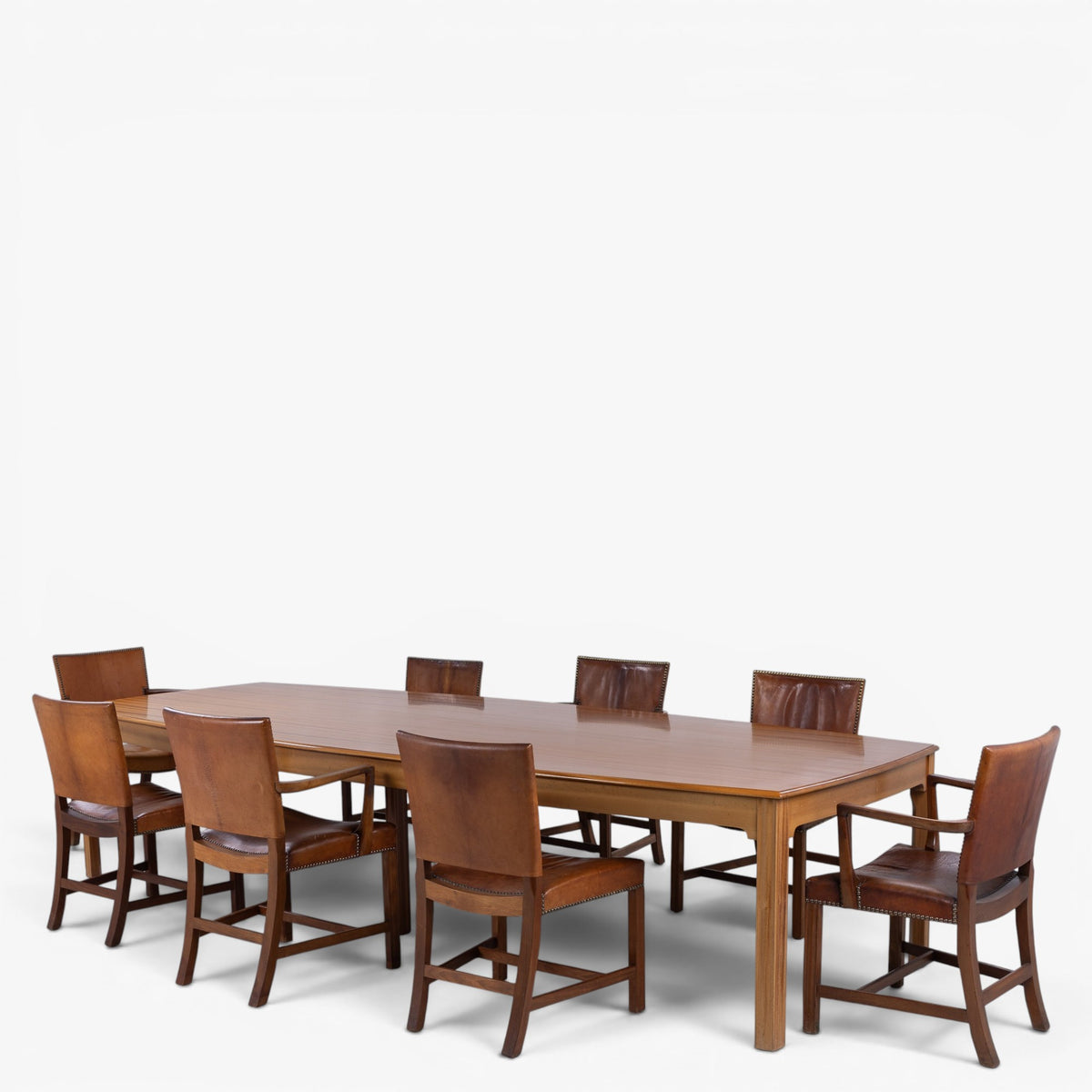 Conference table in mahogany