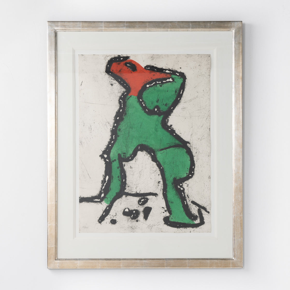 Etching in frame
