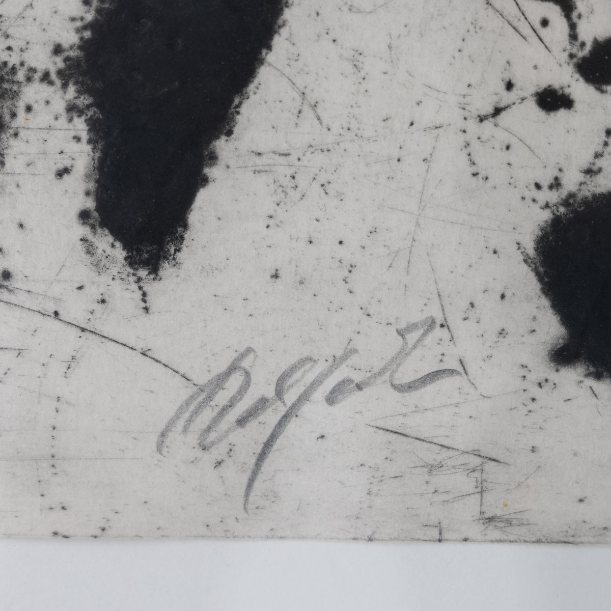 Etching in frame
