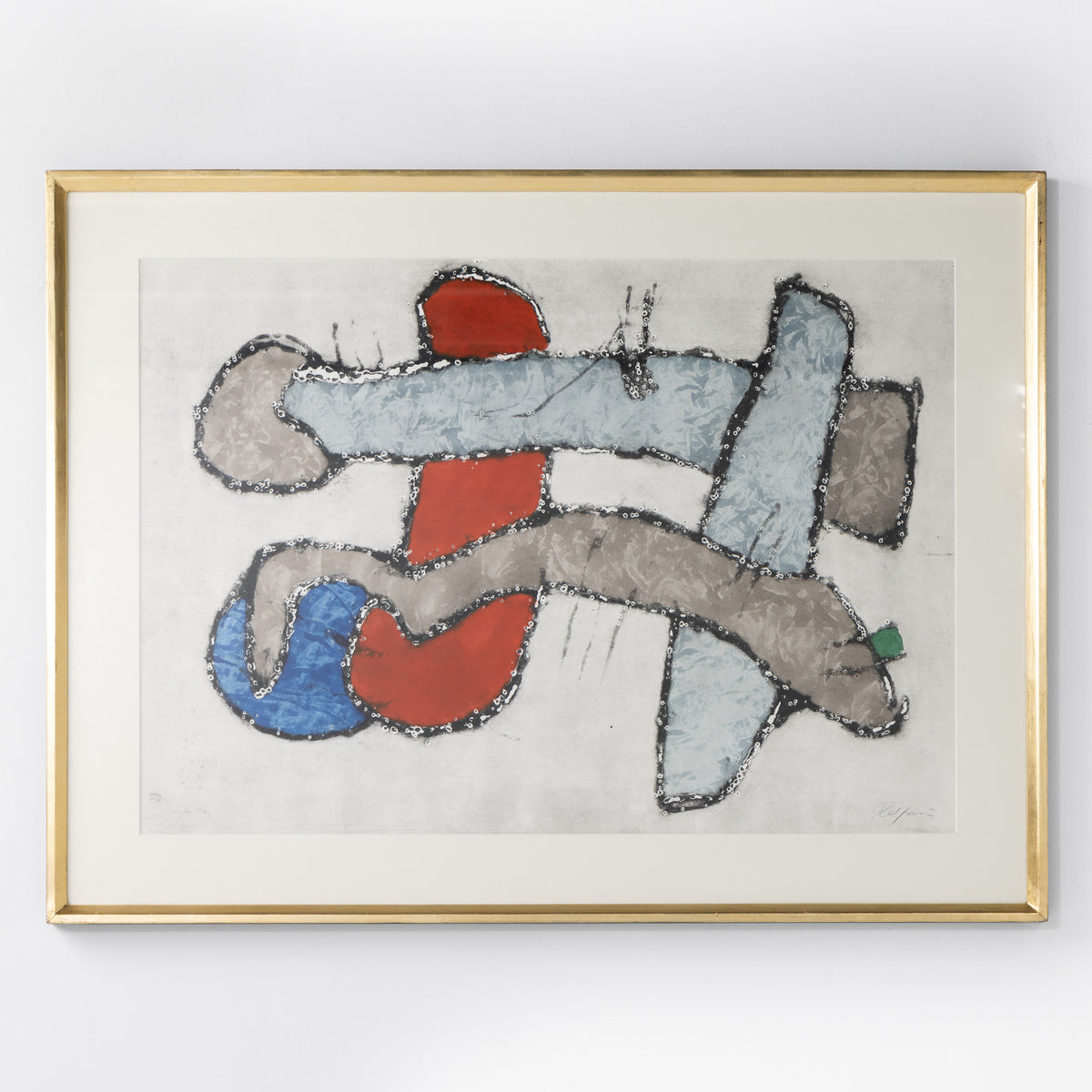 Etching in frame