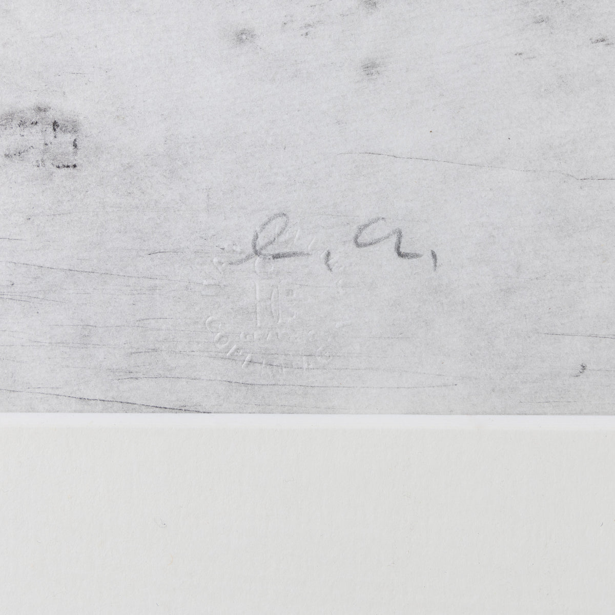 Etching in frame