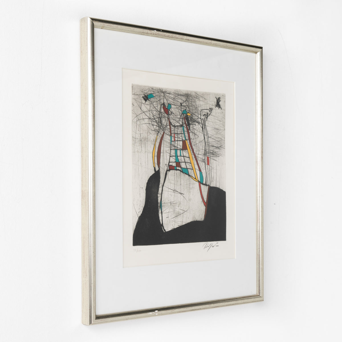 Etching in frame