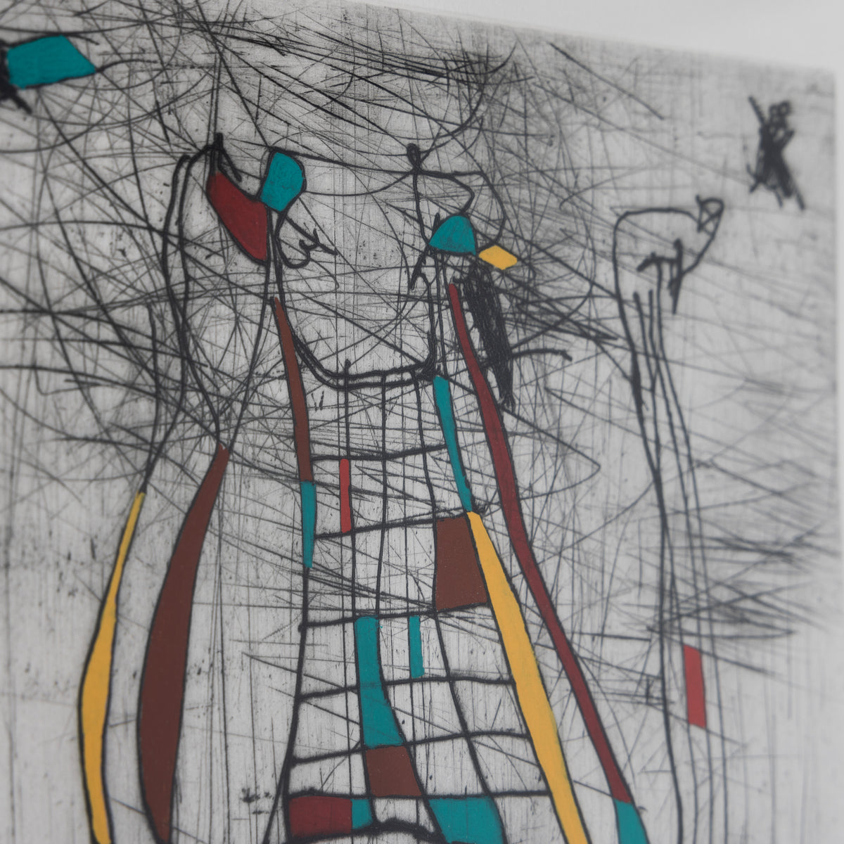 Etching in frame
