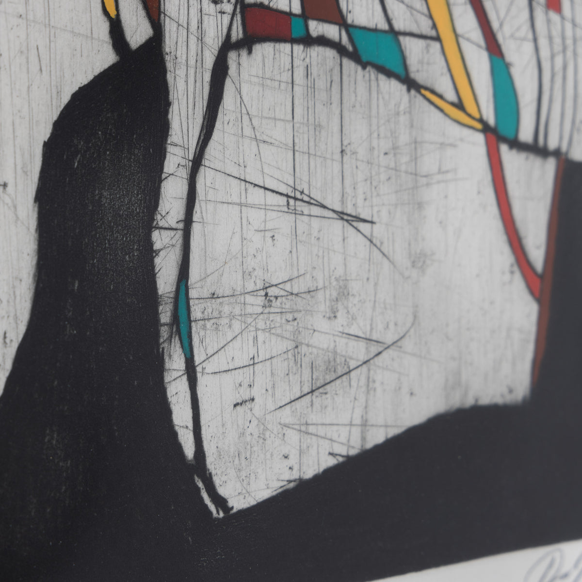 Etching in frame