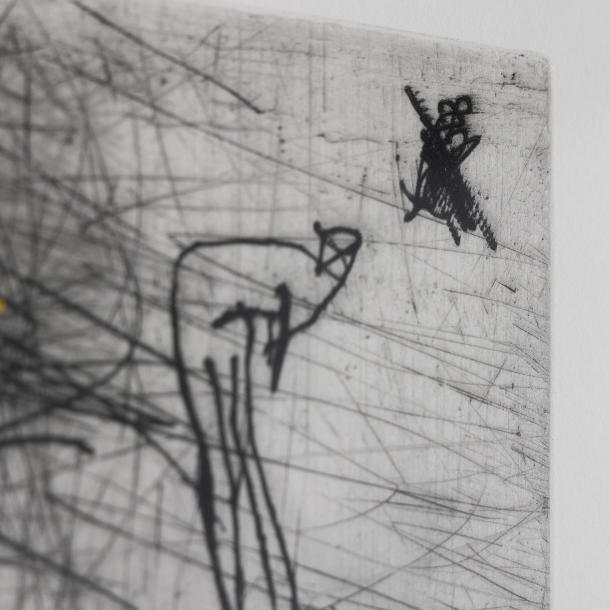 Etching in frame
