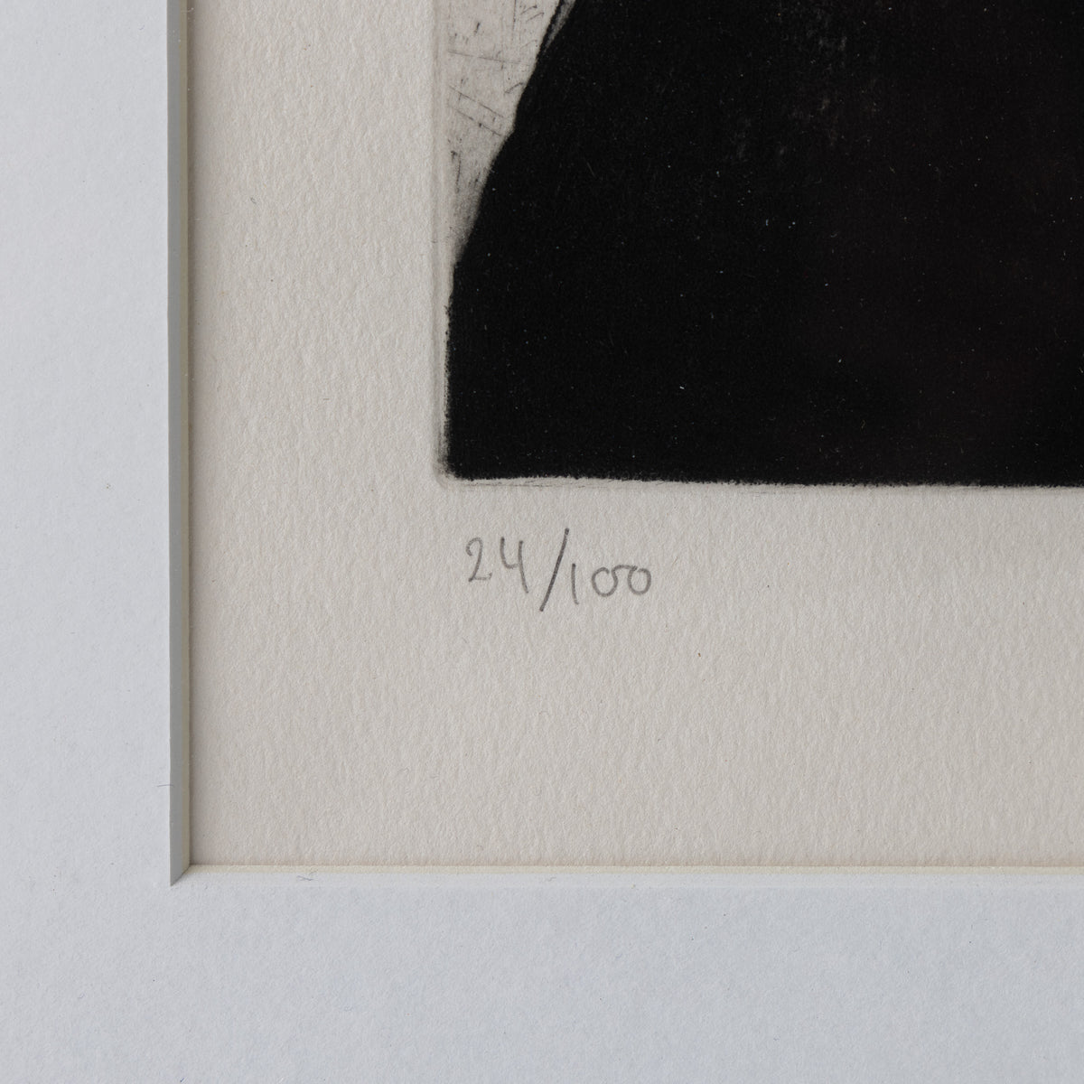Etching in frame