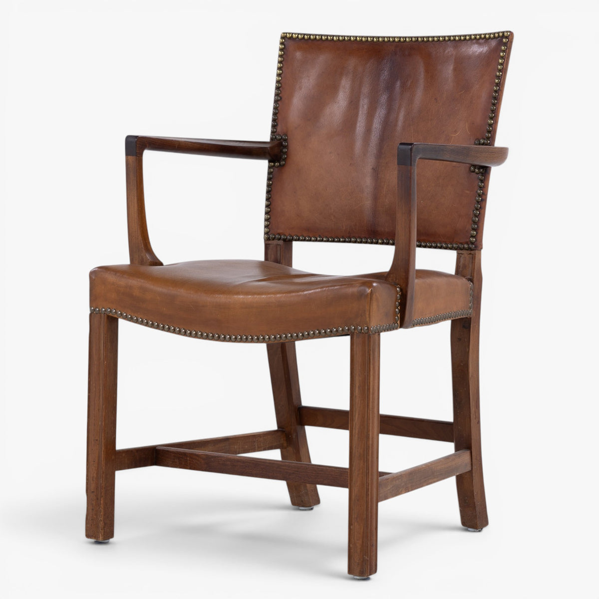 KK 3758A - Armstol i mahogni