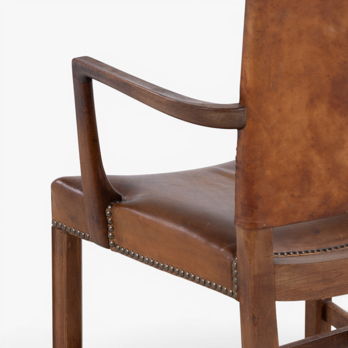 KK 3758A - Armstol i mahogni