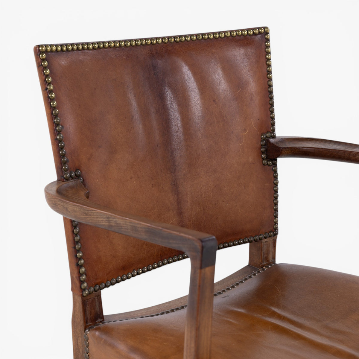KK 3758A - Armstol i mahogni