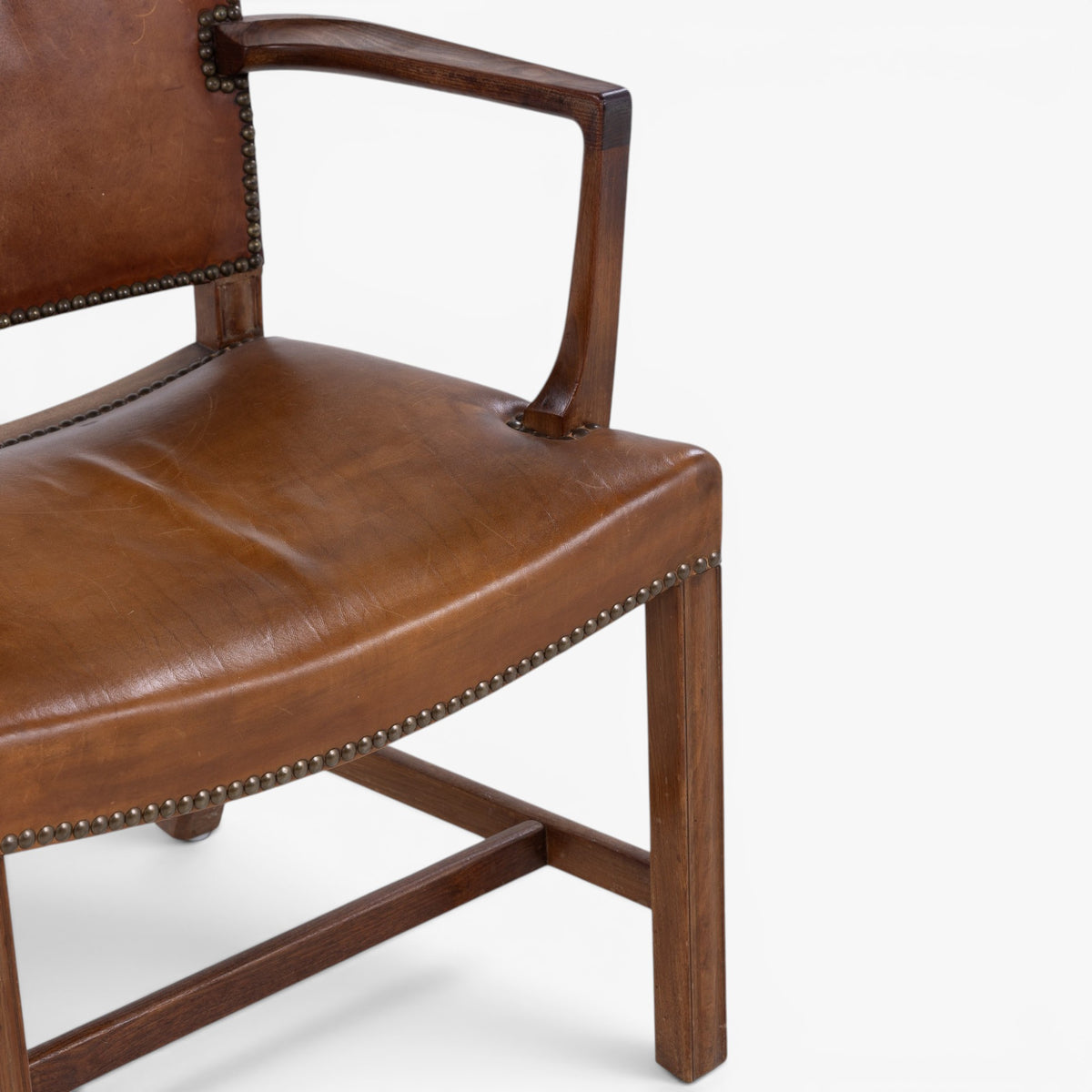 KK 3758A - Armstol i mahogni