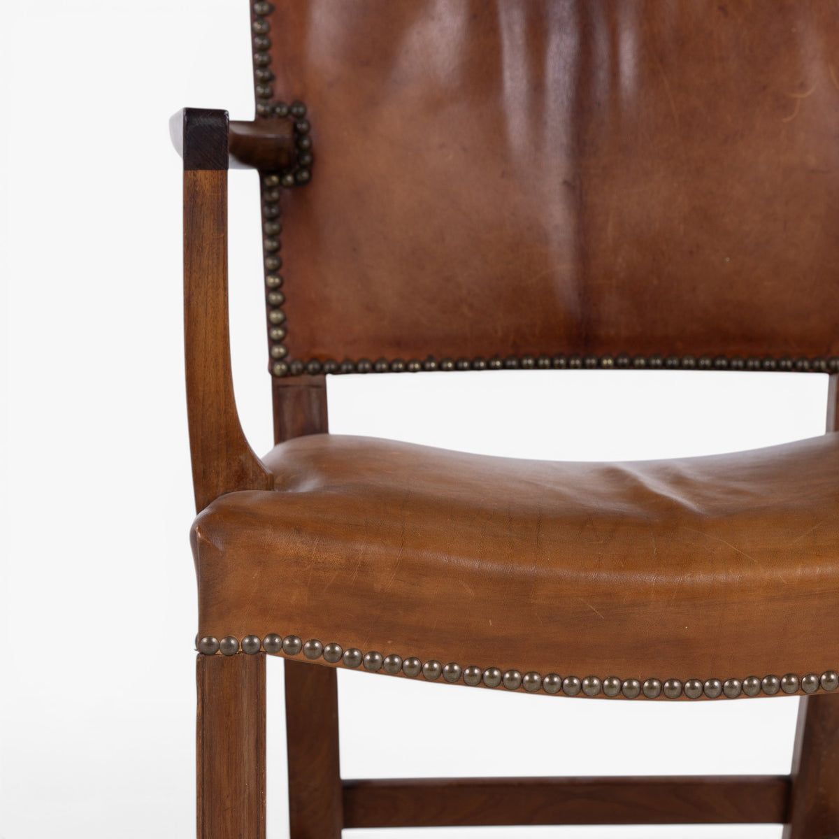 KK 3758A - Armstol i mahogni