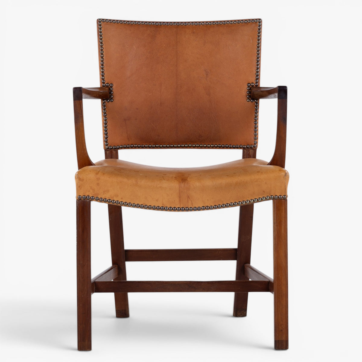 KK 3758A - Armstol i mahogni