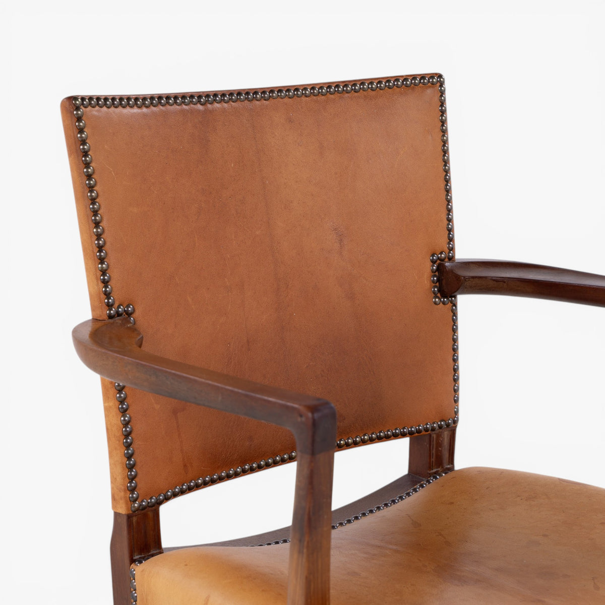 KK 3758A - Armstol i mahogni