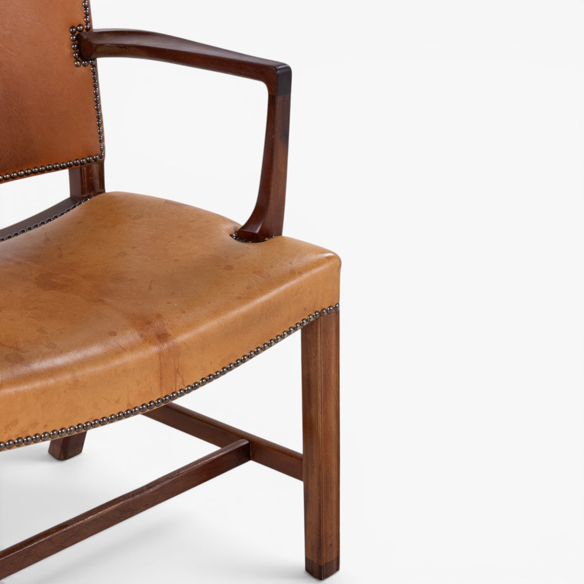 KK 3758A - Armstol i mahogni