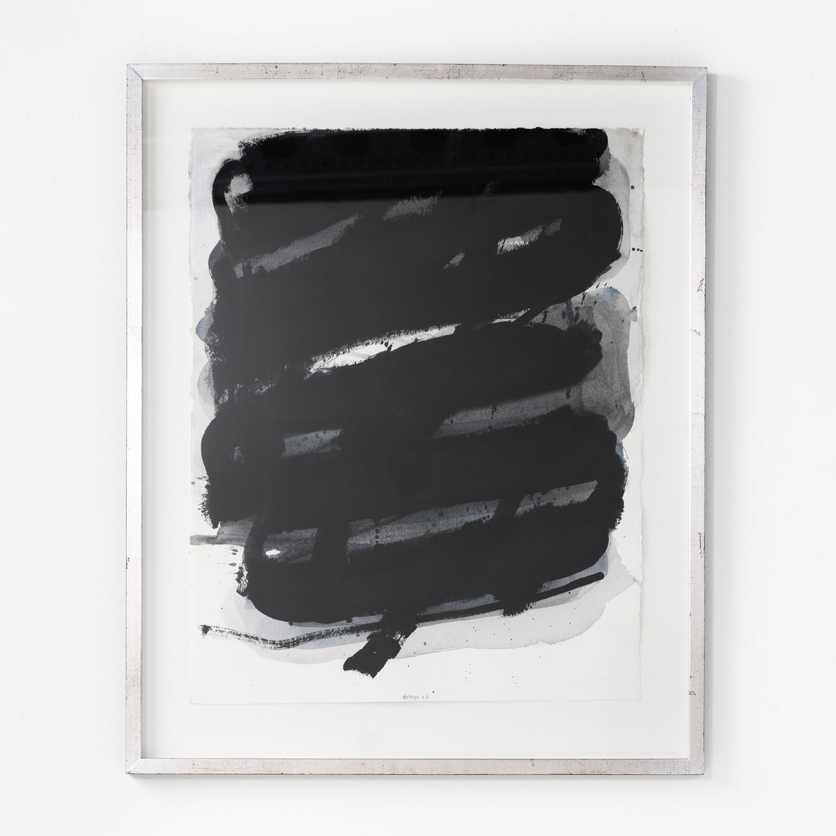 Watercolour in frame