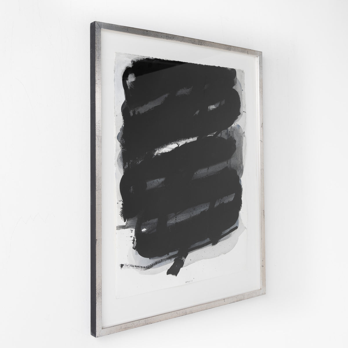 Watercolour in frame