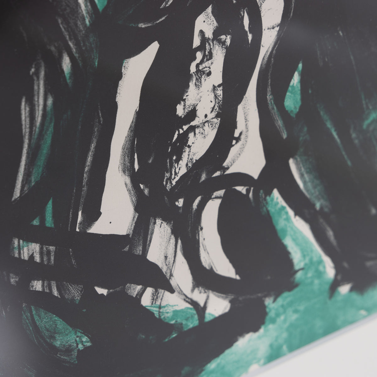 Lithograph in frame