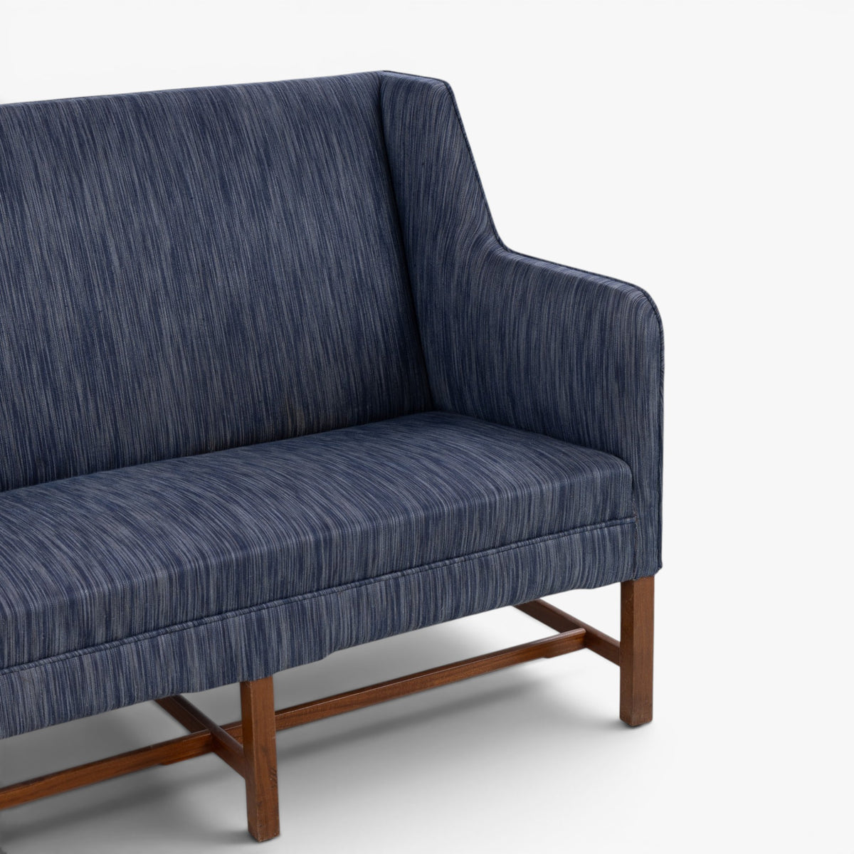 KK 5011 - 2 pers. sofa i blåt stof