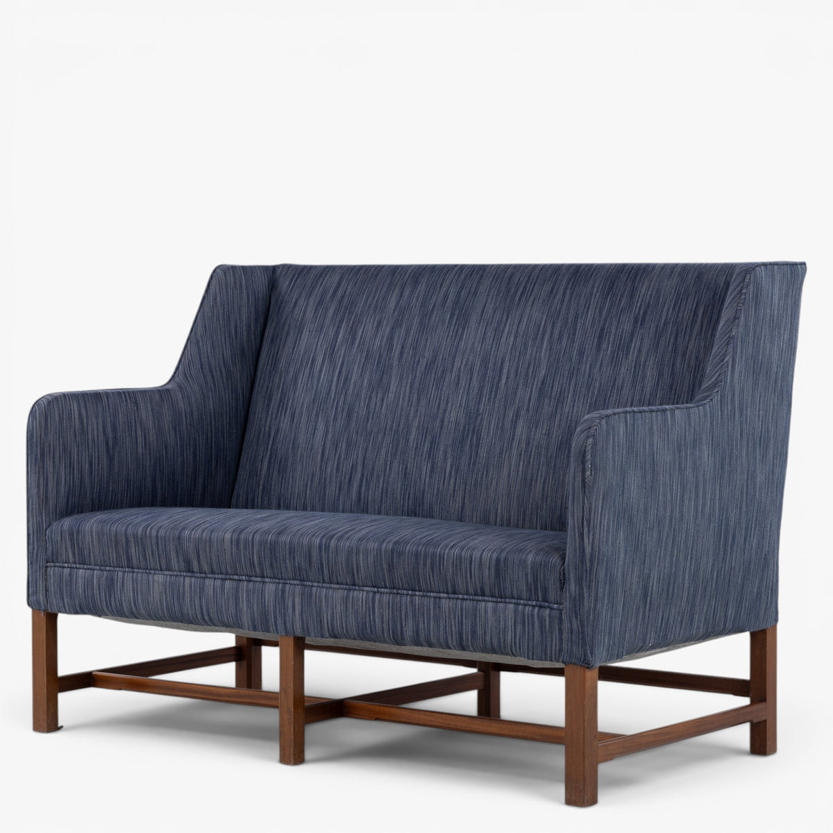 KK 5011 - 2 pers. sofa i blåt stof