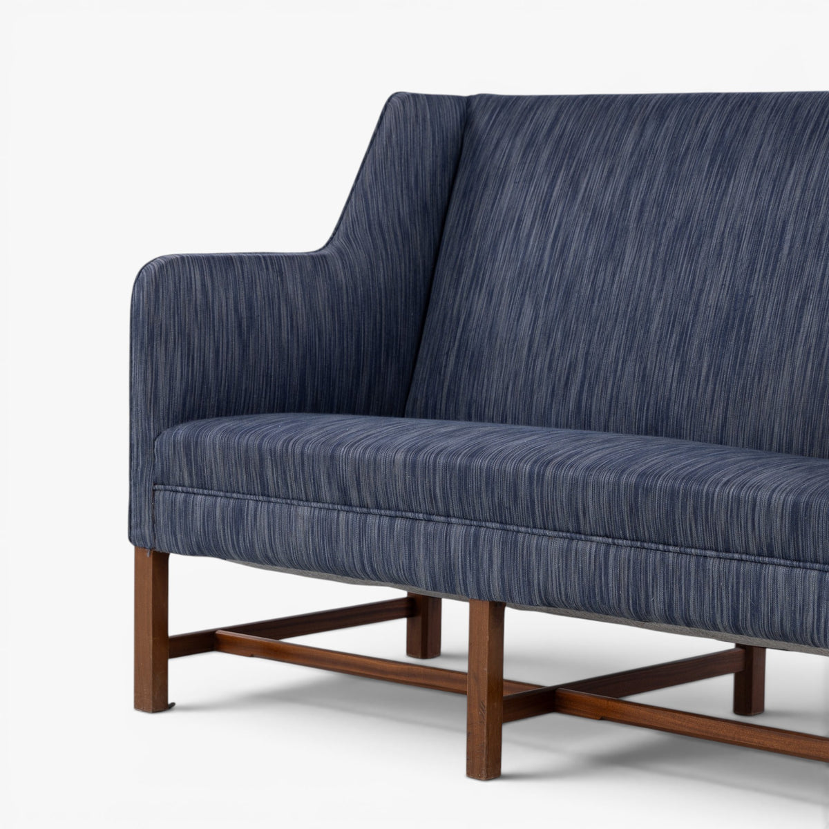 KK 5011 - 2 pers. sofa i blåt stof