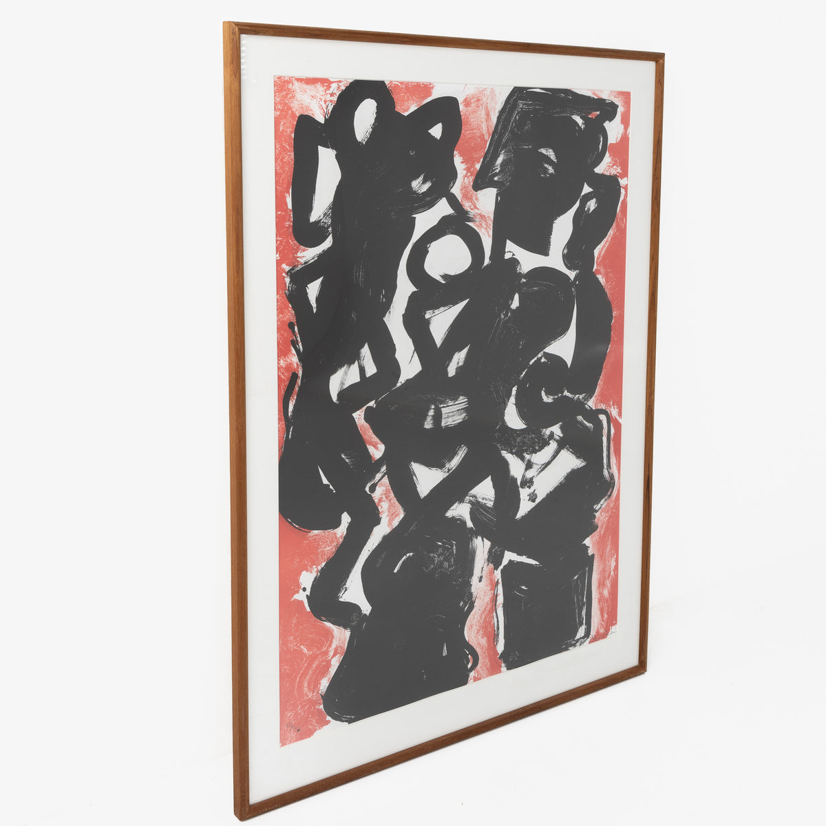 Lithograph in frame