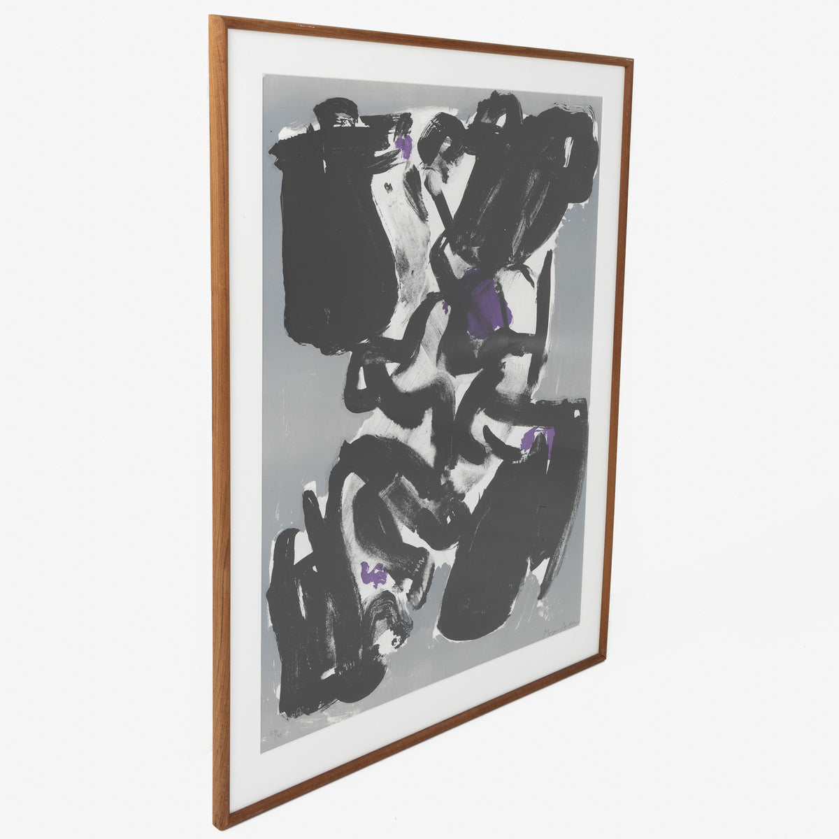 Lithograph in frame